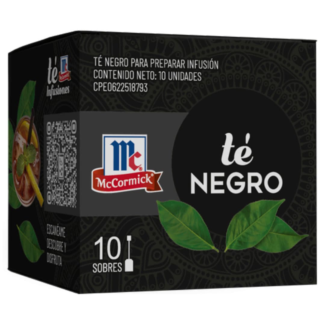 MCCORMICK TE NEGRO 10und - 1