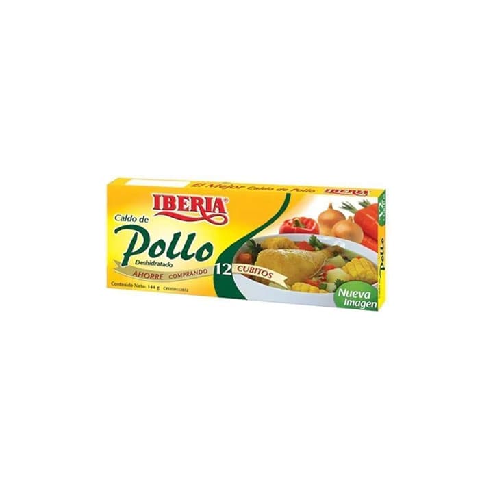 IBERIA CALDO POLLO 12x144g - 1