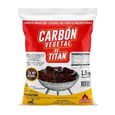CARBON VEGETAL 1.5Kg