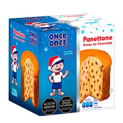 ONCE ONCE PANETTON CHOCO 100gr 