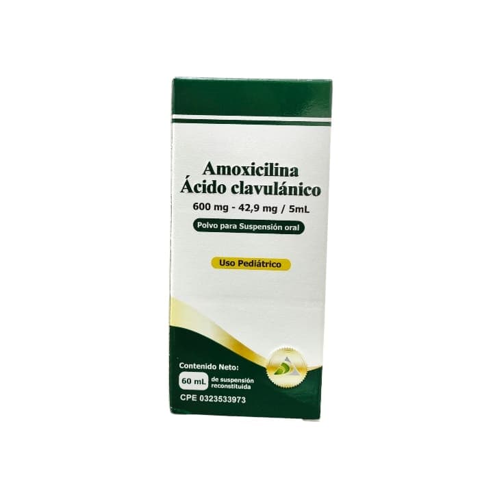 AMOX/ACID 600mg 42.9mg 60ml DAC55 - 1