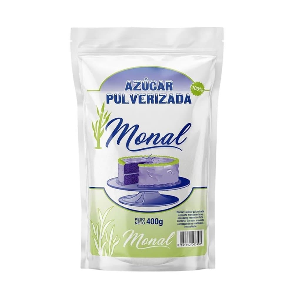 MONAL AZUCAR GLASS 400g - 1