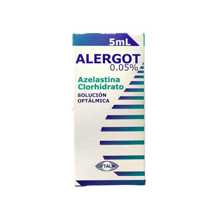 ALERGOT 0.05% SOL OFT 5ml OFTALMI AZELASTINA - 1
