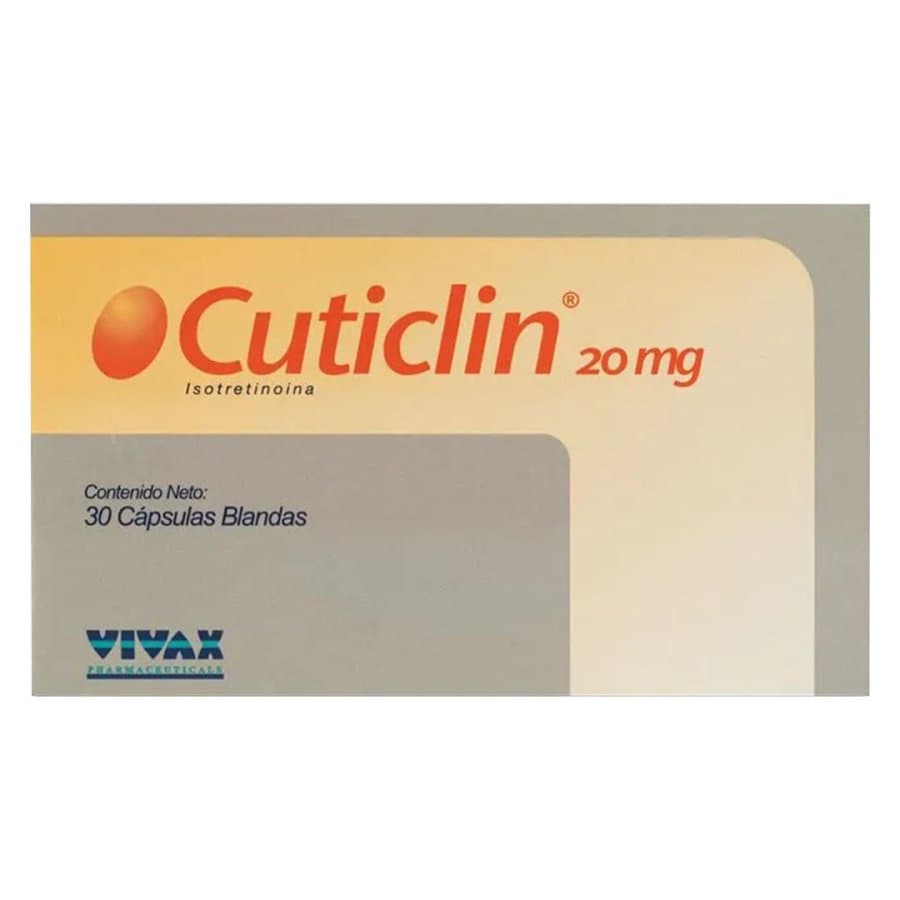 CUTICLIN 30capX20mg CALOX ISOTRETINOINA