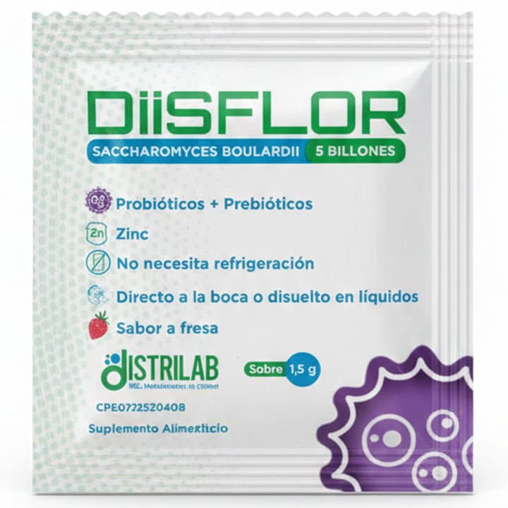 DISFLOR PROBIOTICO 5B 1.3G - 1
