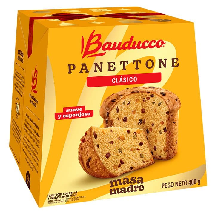 BAUDUCCO PANETTONE FRUTAS 80g - 1