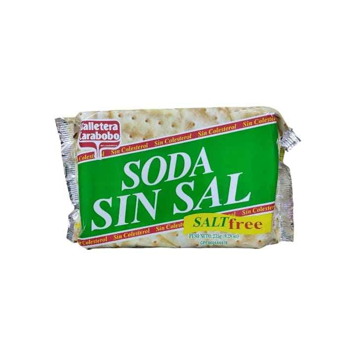CARABOBO SODA SIN SAL 235g