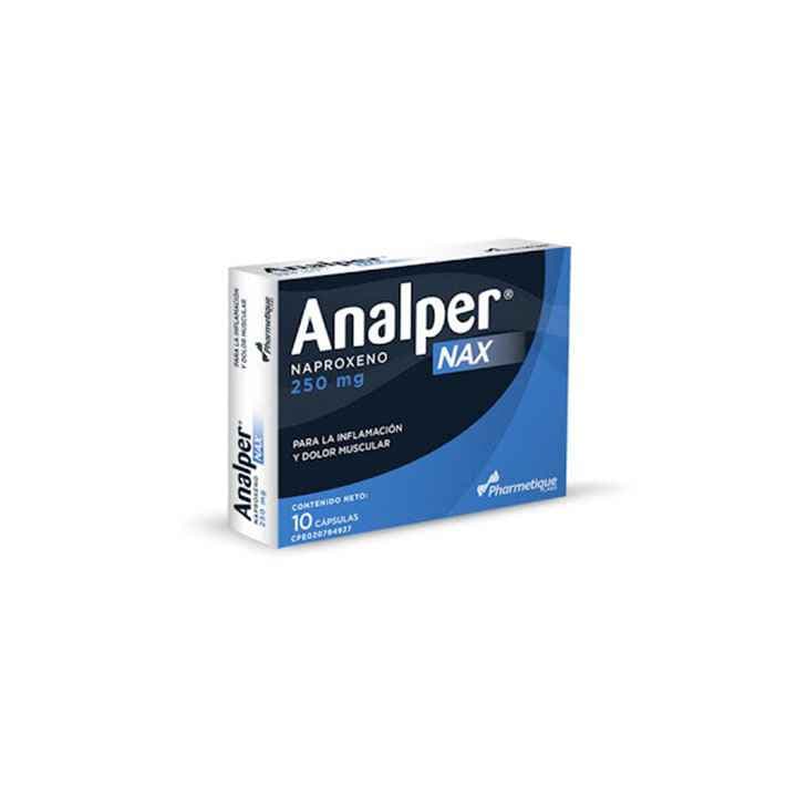 ANALPER NAX 10tabX250mg LA SANTE NAPROXENO