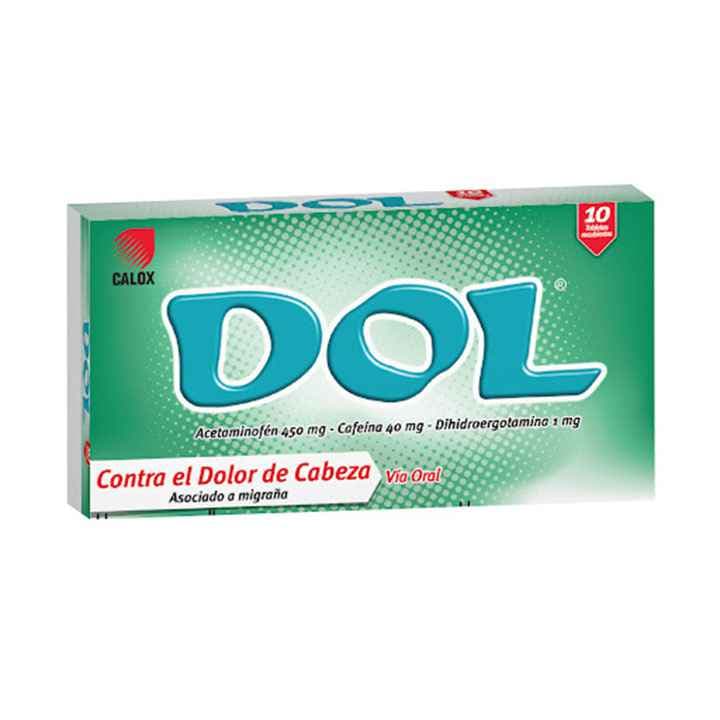 DOL 10tabX450/40mg CALOX