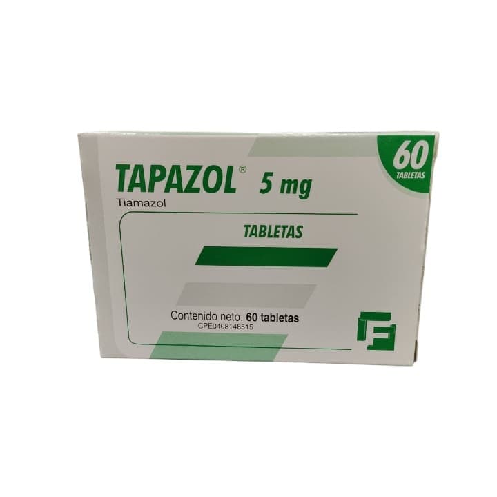 TAPAZOL 60tabX5mg LAB FARMA 