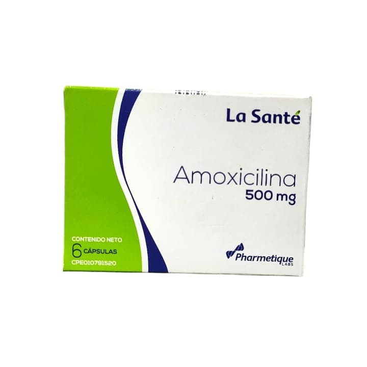 AMOXICILINA 6capX500mg LA SANTE 