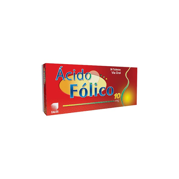 ACIDO FOLICO CALOX 30tabx10mg - 1