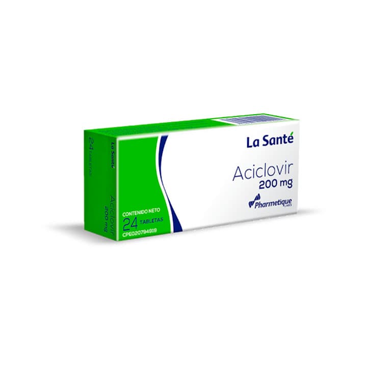 ACICLOVIR LA SANTE 24tabX200mg - 1