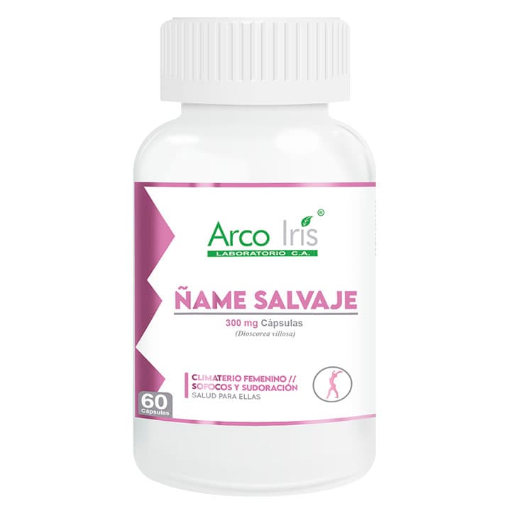 ARCO IRIS ÑAME SALVAJE 60capX300mg - 1