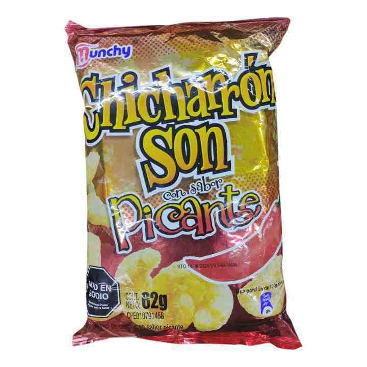 MUNCHY CHICHARRON SON PICANTE 62g