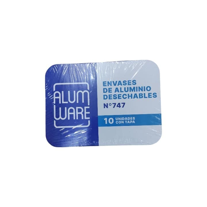 ALUM WARE COMB ENVASE ALUM 747 10und