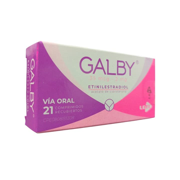 GALBY 21tabX35/2mg LETI ETINILES/CIPROTER - 1