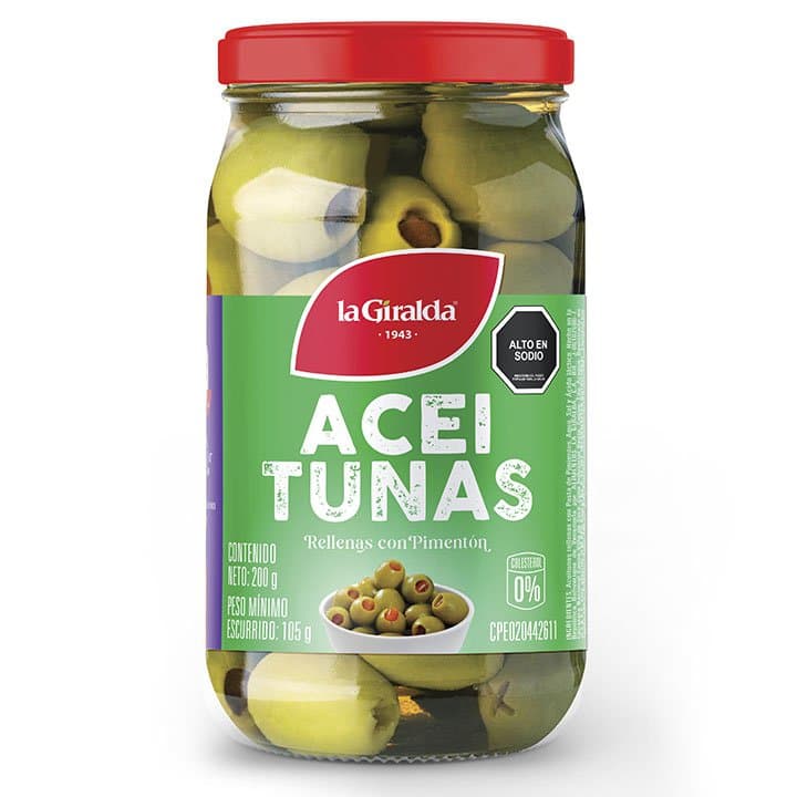 LA GIRALDA ACEITUNAS RELLENAS 200g