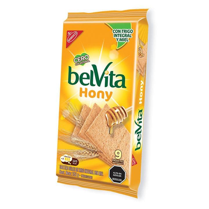 BELVITA HONY BRAN 9x252g
