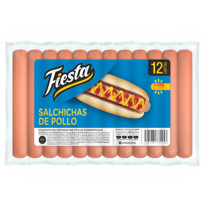 FIESTA SALCHICHA POLLO 270g