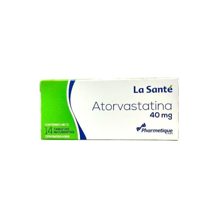 ATORVASTATINA LA SANTE 14tabX40mg LA SANTE