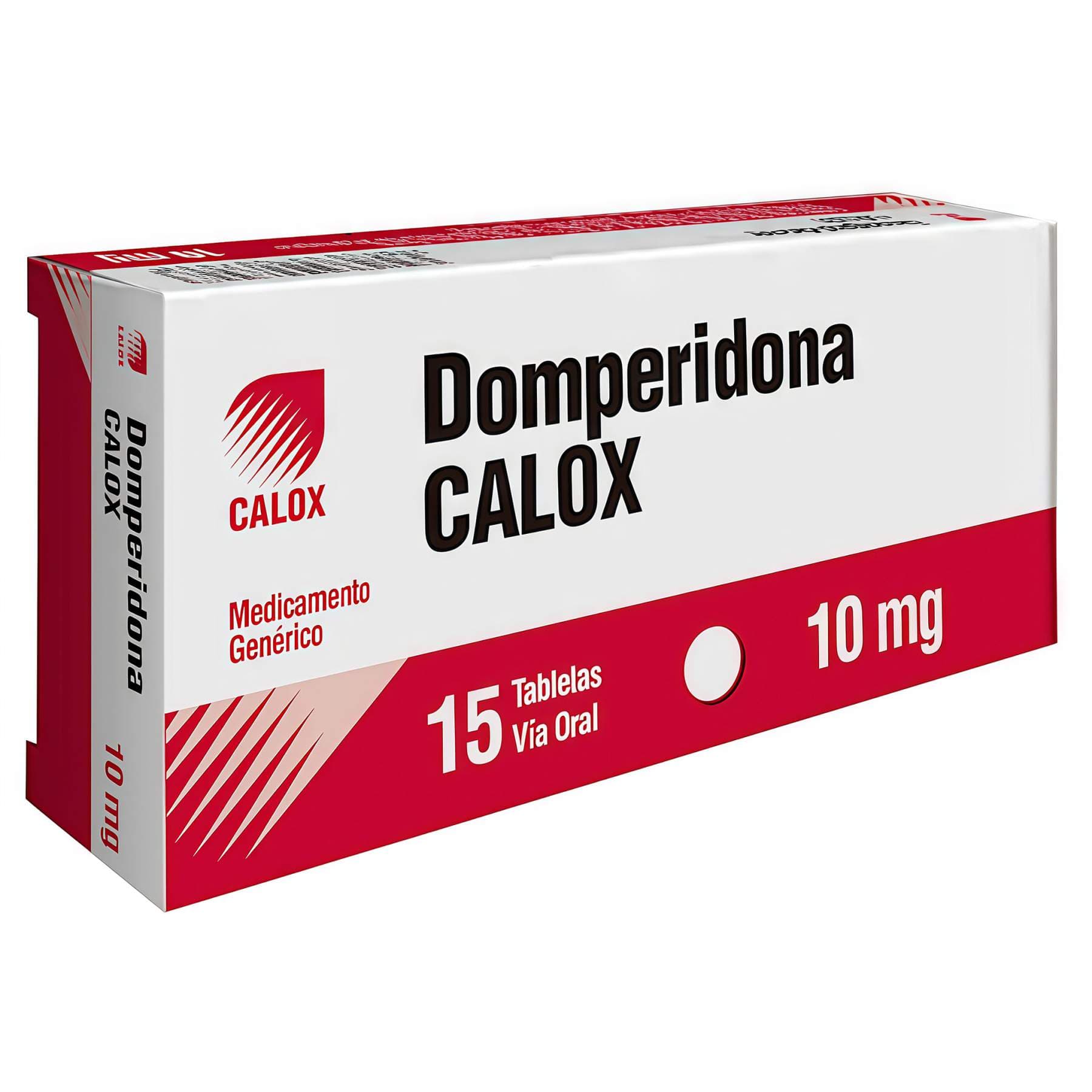 DOMPERIDONA CALOX 10mg 15tab - 1
