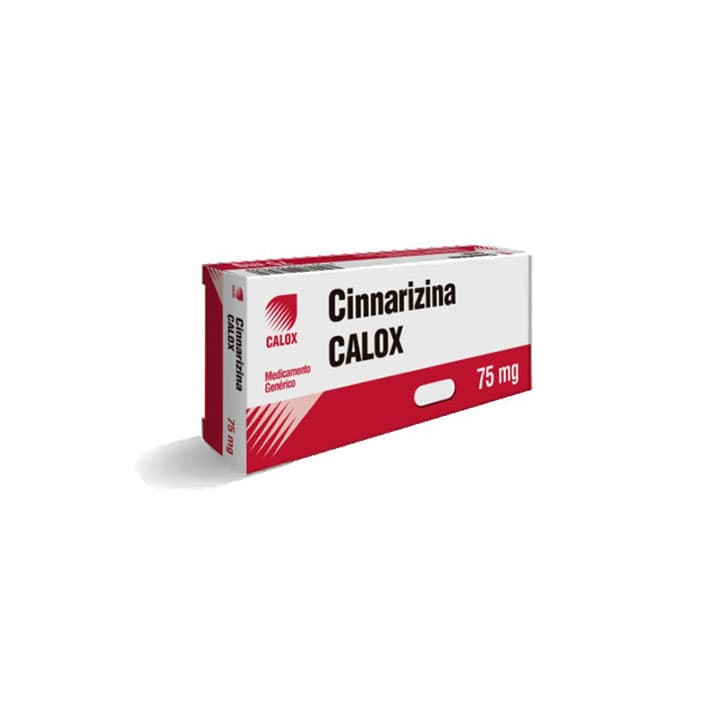 CINNARIZINA CALOX 75mg 10tab - 1