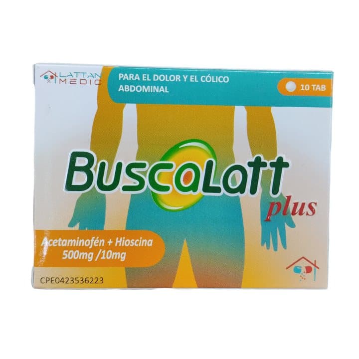 BUTILATT PL 10tabX500mg LATTAN MEDIC - 1