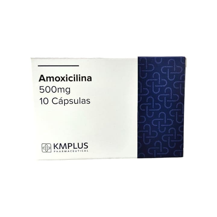 AMOXICILINA 10capX500mg KMPLUS - 1