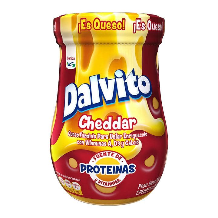 DALVITO QUESO CHEDDAR 200g - 1