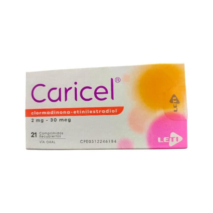 CARICEL 21t2mg/30mcg LETI CLORMADINONA - 1