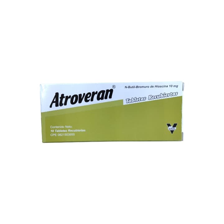 ATROVERAN 10tabX10mg VARGAS N-BUTIL BROM HIOS - 1