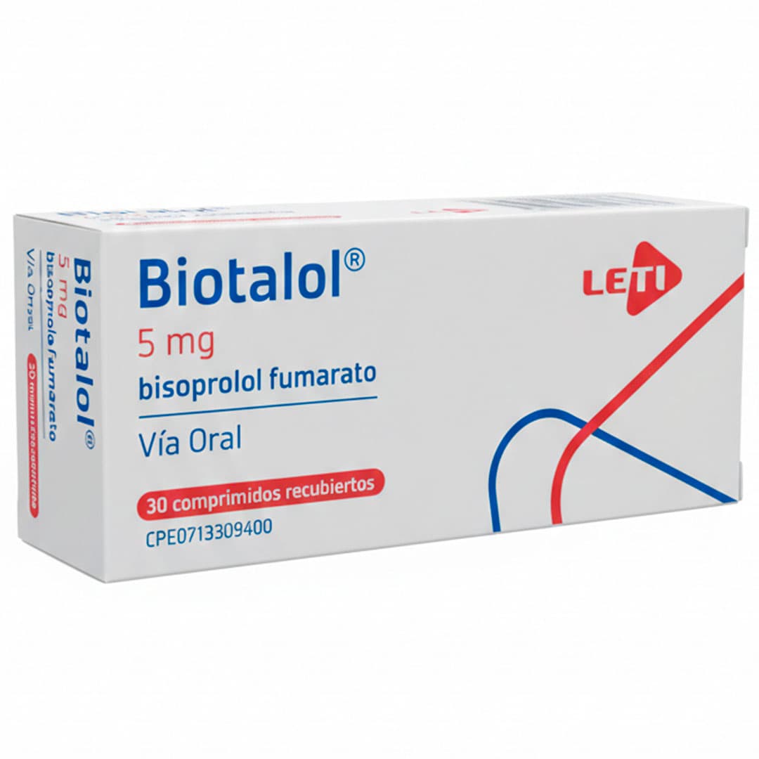 BIOTALOL 30tabX5mg LETI BISOPROLOL - 1