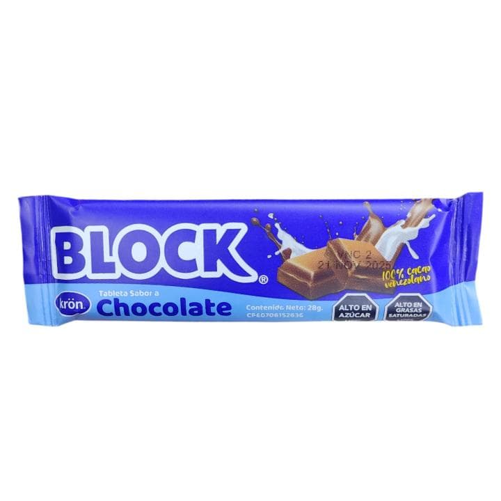 BLOCK BALLS CHOCO MOST 28g