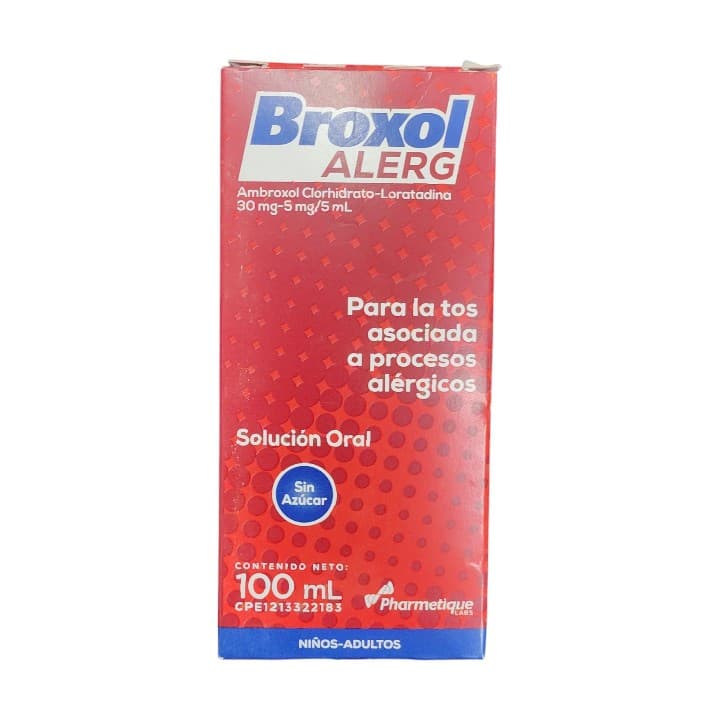 BROXOL ALERG 100ml LA SANTE AMBRO CLORHI LORATADI - 1