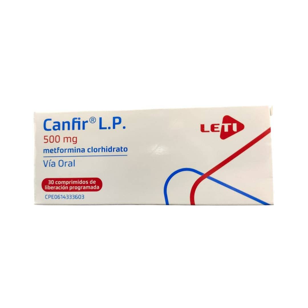 CANFIR LP 30tabX500mg LETI METFORMINA