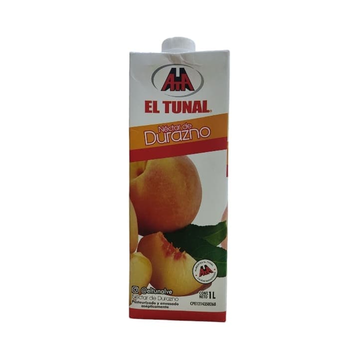 EL TUNAL NECTAR DURAZNO 1L - 1