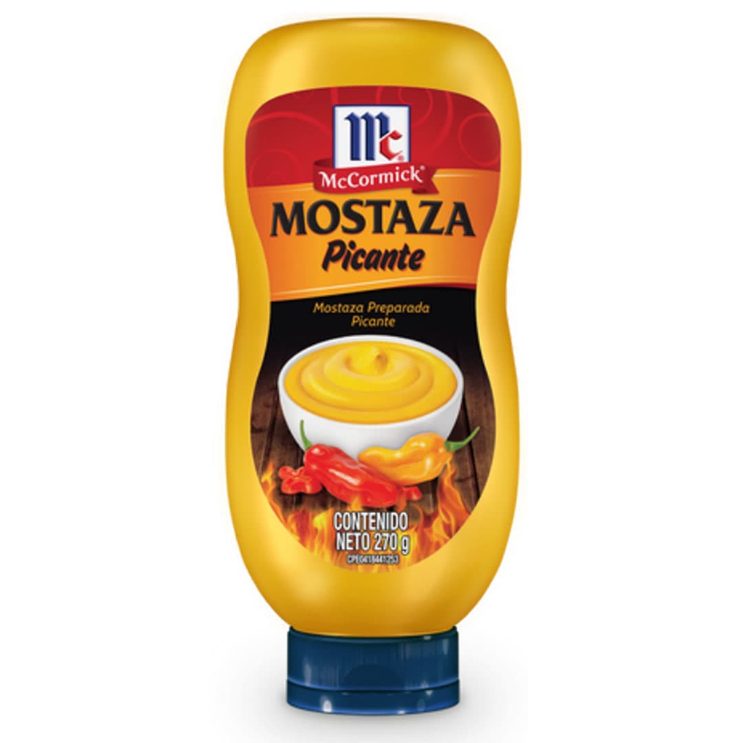 MCCORMICK MOSTAZA PICANTE 270g - 1
