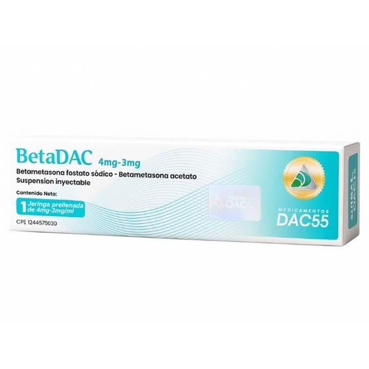 BETADAC 4mg/3mg 1ampX1ml DAC55