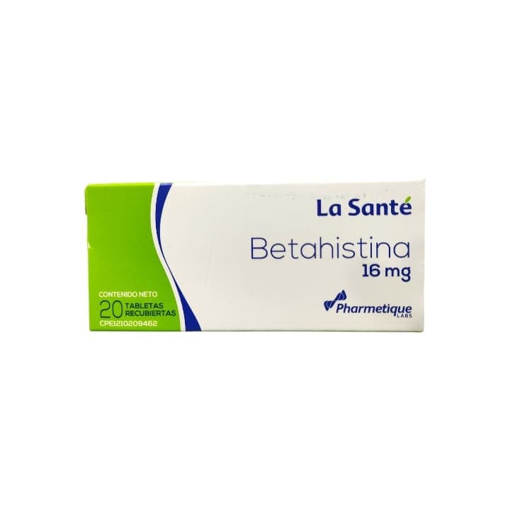 BETAHISTINA 20tabX16mg LA SANTE