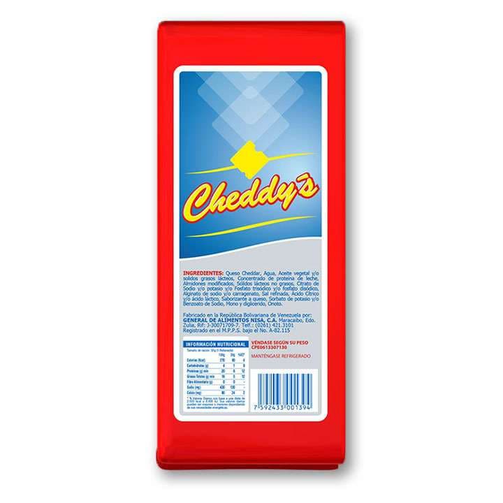 CHEDDYS QUESO AMARILLO Kg