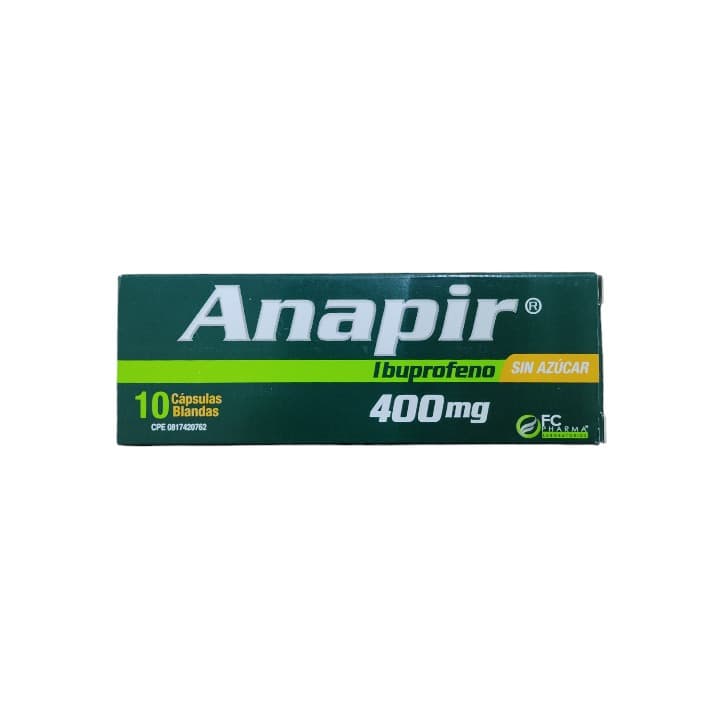 ANAPIR 10tcapX400mg FC PHARMA IBUPROFENO - 1