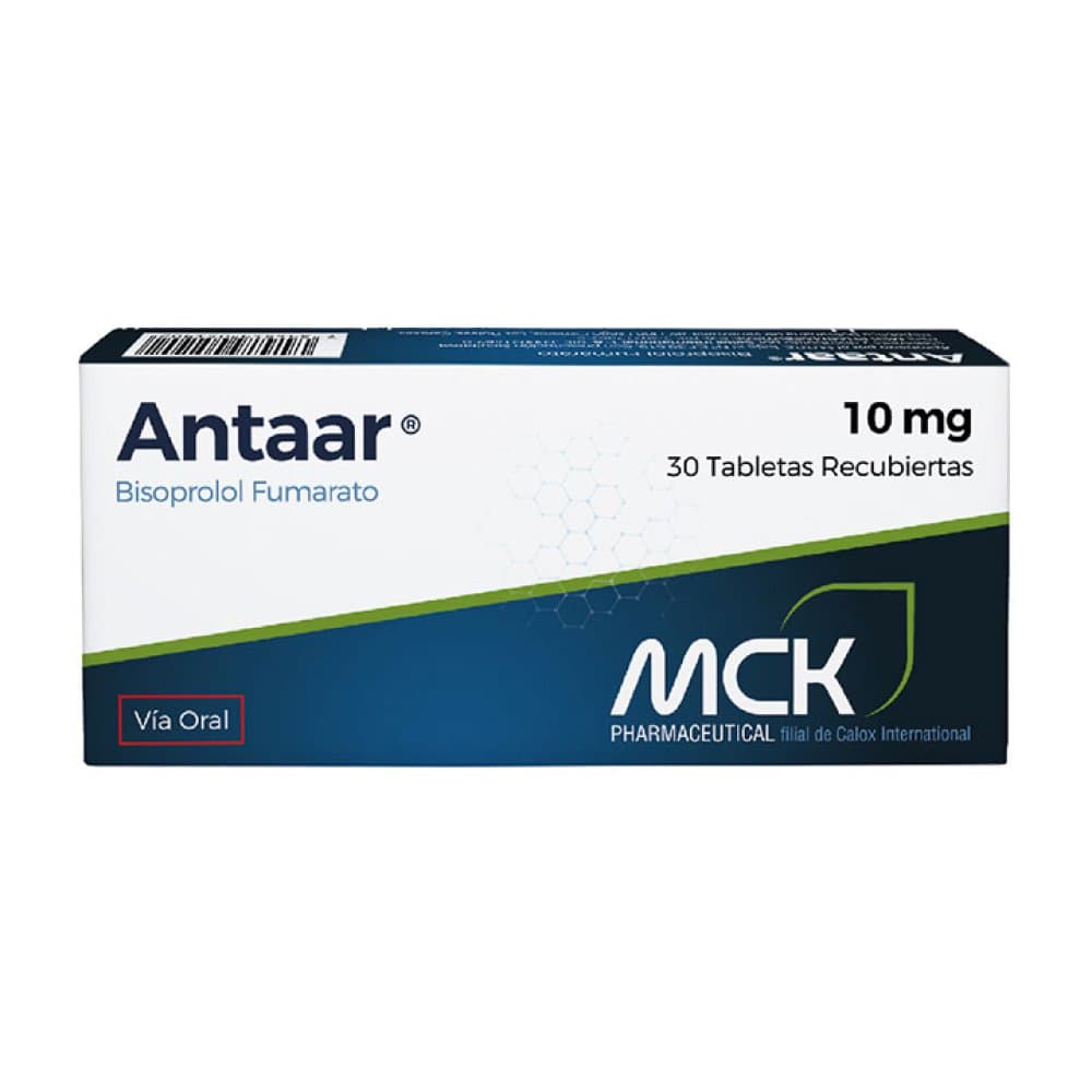 ANTAAR 30tabX10mg CALOX BISOPROLOL FUMARATO - 1