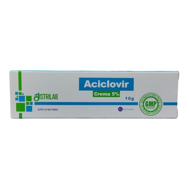 ACICLOVIR 5% 10g CREMA DISTRILAB