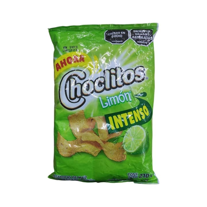 CHOCLITOS TORTILLA LIMON 210g - 1