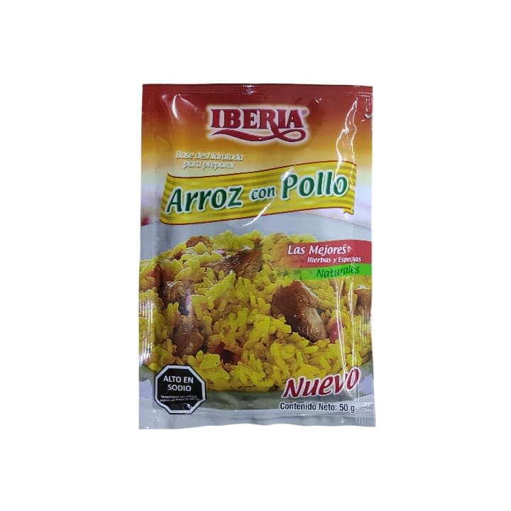 IBERIA BASE ARROZ POLLO 50g - 1