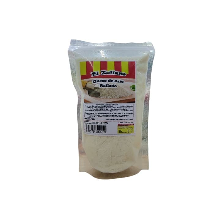 EL ZULIANO QUESO DE AÑO RALLADO 120g - 1