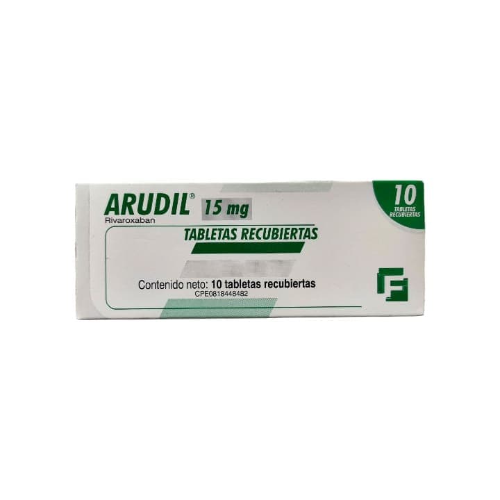 ARUDIL 10tabX15mg RIVAROXAVAN LAB FARMA