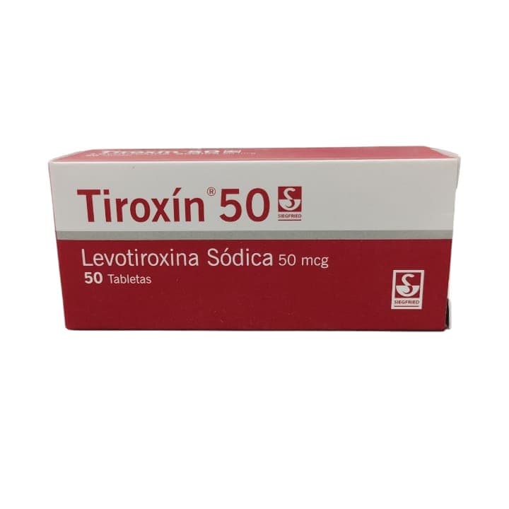 TIROXIN  50tabX50mg SIEGFRIED LEVOTIROXINA - 1