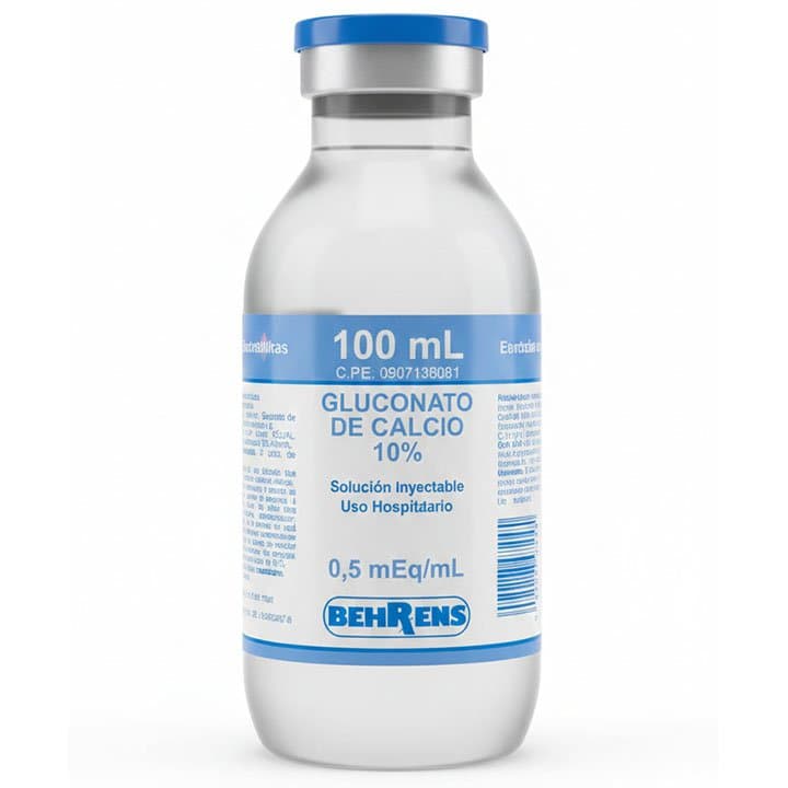 GLUCONATO DE CALCIO 10% 100ml